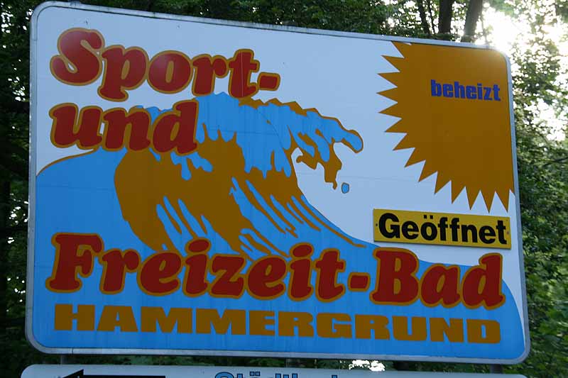 Freibad fkk Eine Gruppe